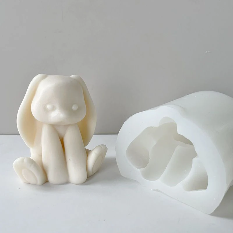 Sitting Position Rabbit Silica Gel Baking Mold Scented Candle Soap Mold Cake Decoration Plaster Ornaments Easter Handmade Tool
Sitting Position Rabbit Silica Gel Baking Mold Scented Candle Soap Mold Cake Decoration Plaster Ornaments Easter Handmade Tool