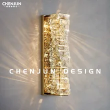 Light Luxury Post-Modern Crystal Wall Lamp Simple Living Room Background Wall Hotel Stairsative Bedroom Bedside Lamp
Light Luxury Post-Modern Crystal Wall Lamp Simple Living Room Background Wall Hotel Stairsative Bedroom Bedside Lamp