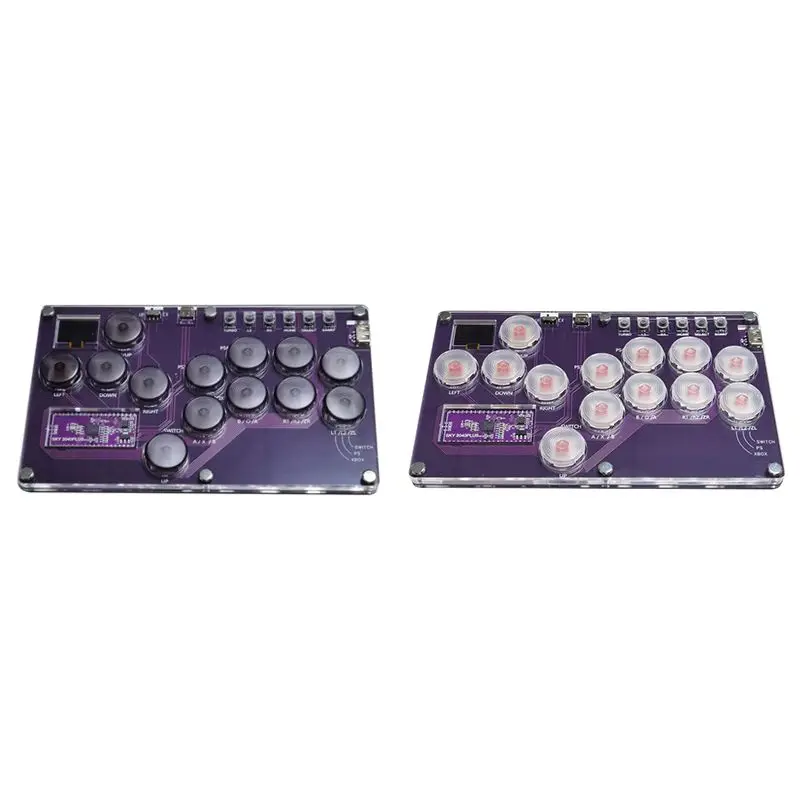 Fight Stick Arcade Joystick Hot-Swap Encoder Controller Xinput/Dinput Mini Hitbox Console For PC/NS Switch/PS3/PS4
Fight Stick Arcade Joystick Hot-Swap Encoder Controller Xinput/Dinput Mini Hitbox Console For PC/NS Switch/PS3/PS4