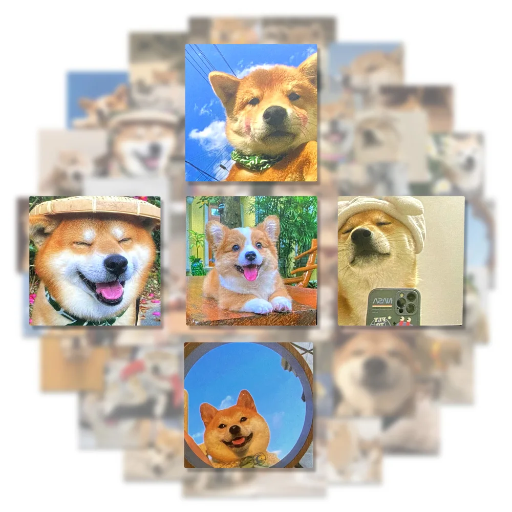 10/30/50Pcs Shiba Inu Corgi Cute Dog Expression Graffiti Sticker Suitcases Laptops Mobile Phones Water Cup Decorative Stickers
10/30/50Pcs Shiba Inu Corgi Cute Dog Expression Graffiti Sticker Suitcases Laptops Mobile Phones Water Cup Decorative Stickers