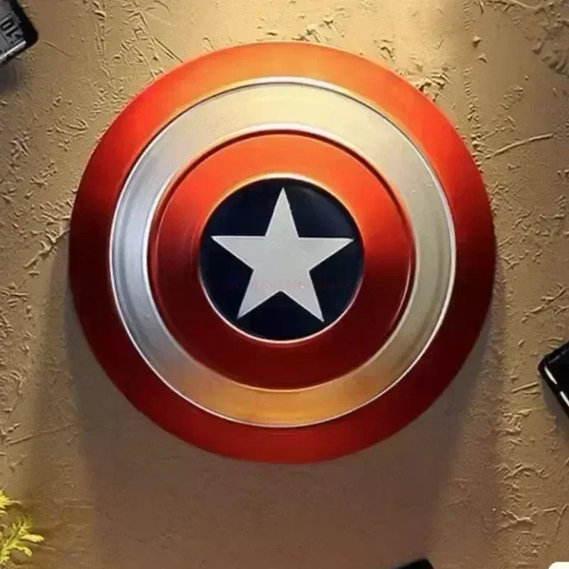 

47.5cm Marvel Full Metal Captain Shield Cosplay Role-Playing Props Adults Kids Mardi New Year Superhero Weapons