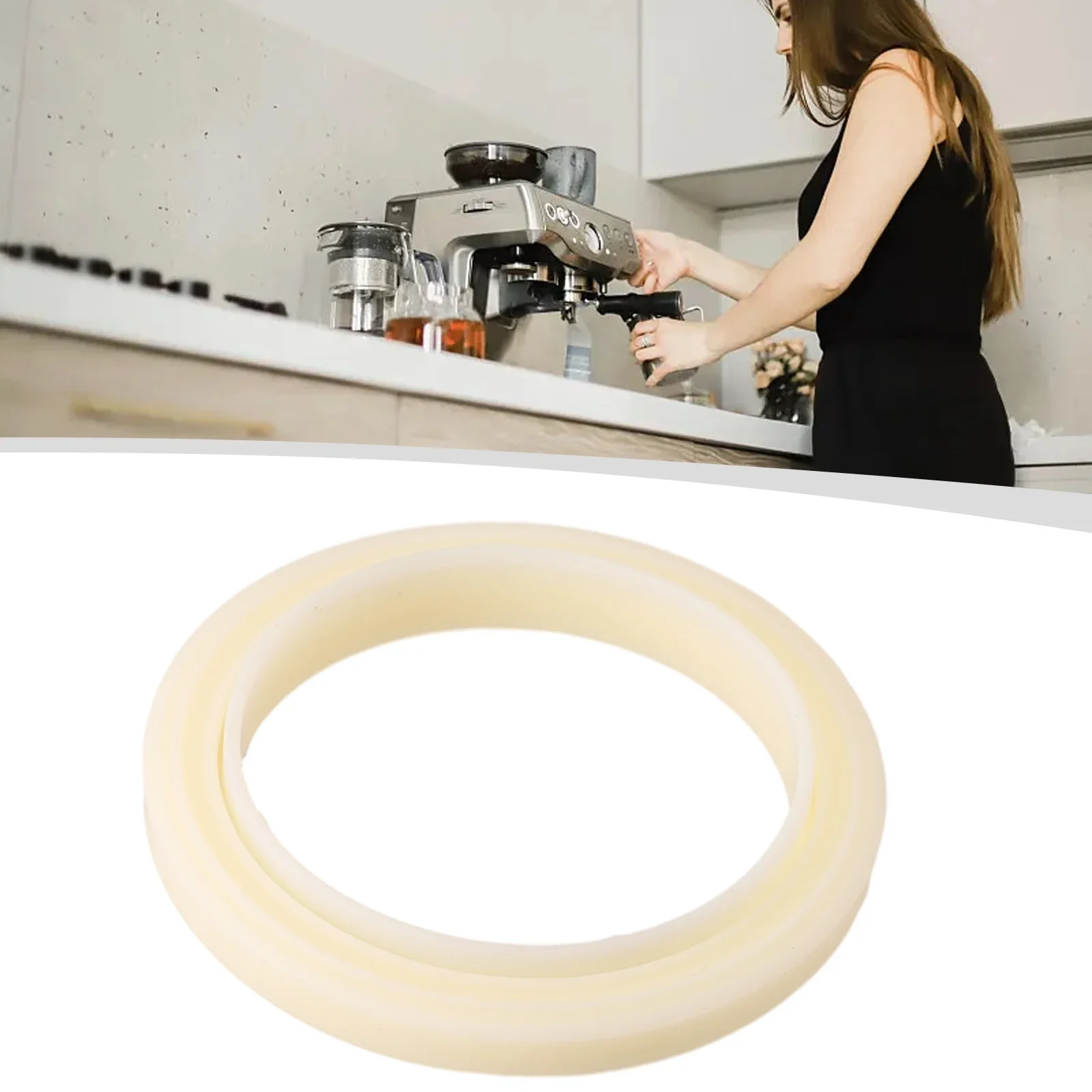 Gasket Coffee Machine Home Steam Ring Durable 54mm Replacement Part Silicone Seal Compatible For Breville 8 Series Sage Machine
Gasket Coffee Machine Home Steam Ring Durable 54mm Replacement Part Silicone Seal Compatible For Breville 8 Series Sage Machine