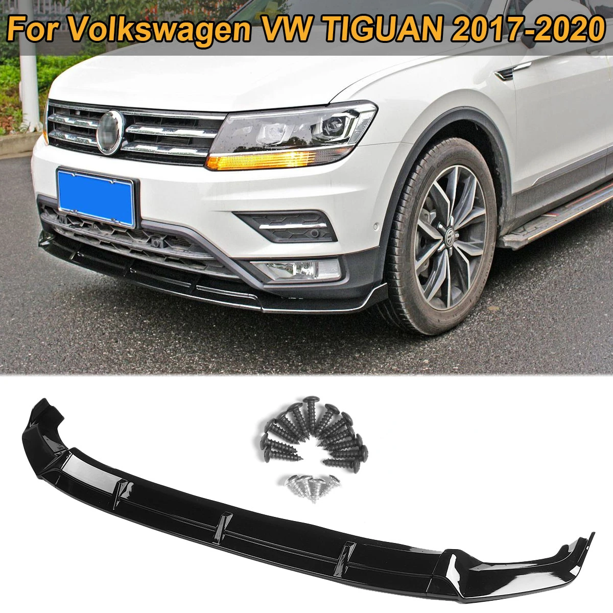 Передний бампер для Volkswagen VW TIGUAN 2017-2020, спойлер для губ, боковой разветвитель, дефлектор, канаты, комплект защитных накладок, аксессуары для автомобиля
Передний бампер для Volkswagen VW TIGUAN 2017-2020, спойлер для губ, боковой разветвитель, дефлектор, канаты, комплект защитных накладок, аксессуары для автомобиля
