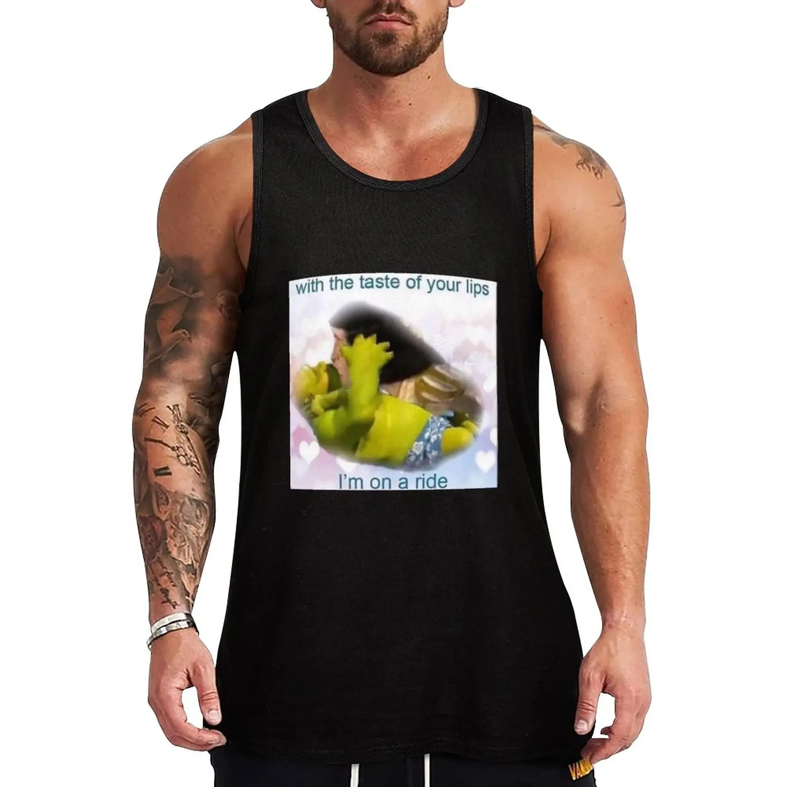 New with the taste of your lips im on a ride Tank Top Gym wear fitness clothing for men essentials
New with the taste of your lips im on a ride Tank Top Gym wear fitness clothing for men essentials