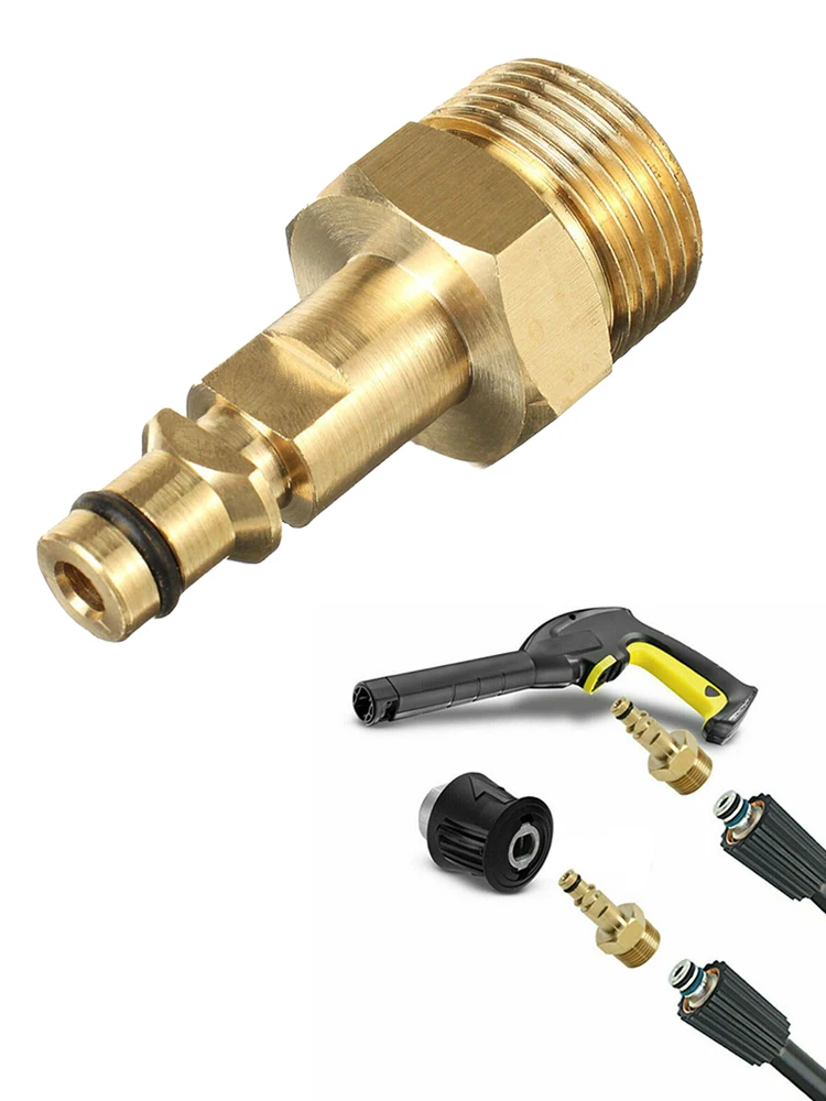 Power Tools Adapter M22-male Outdoor Power Equipment Solid Brass Hose Adapter 220 Bar / 3200 Psin For K Series
Power Tools Adapter M22-male Outdoor Power Equipment Solid Brass Hose Adapter 220 Bar / 3200 Psin For K Series