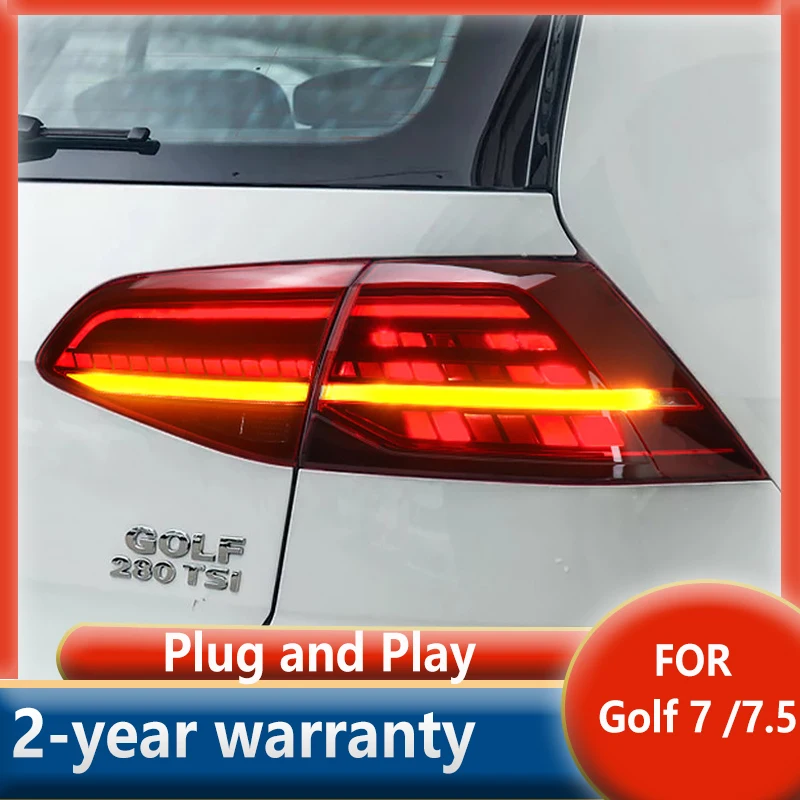 Tail Lamp for VW Golf 7 Tail Light 2014-2017 Golf 7.5 Rear Stop LED DRL Animation Start brake auto Accessories
Tail Lamp for VW Golf 7 Tail Light 2014-2017 Golf 7.5 Rear Stop LED DRL Animation Start brake auto Accessories