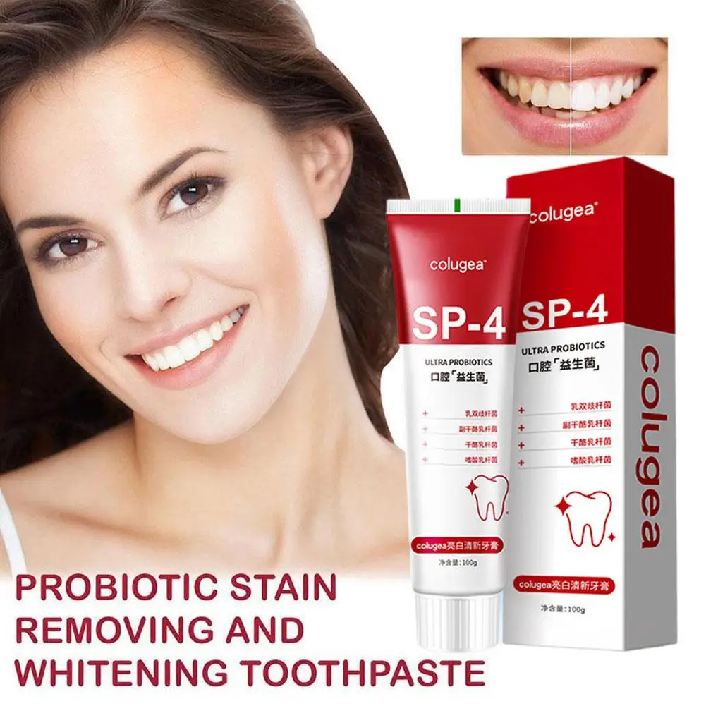 Probiotic Whitening Toothpaste Removal Tooth Stain Cleaning Breath Cavities Care Prevents Brightening Tools Dental Re L9r3
Probiotic Whitening Toothpaste Removal Tooth Stain Cleaning Breath Cavities Care Prevents Brightening Tools Dental Re L9r3