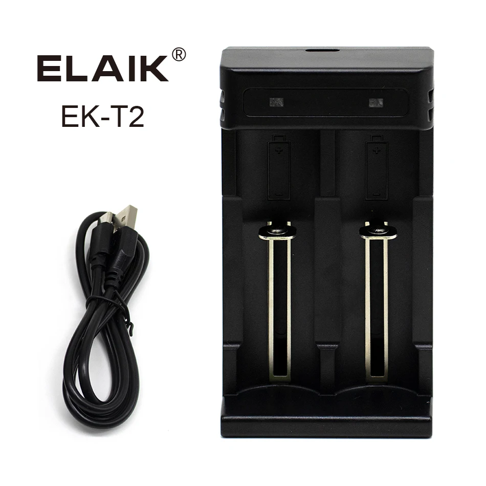 Elaik EK-T2 3.7V42V Lithium Battery Charger 26650, 25500, 21700, 20700, 18700, 18650, 18500, 18490, 17500, 14500, 10440 lipo
Elaik EK-T2 3.7V42V Lithium Battery Charger 26650, 25500, 21700, 20700, 18700, 18650, 18500, 18490, 17500, 14500, 10440 lipo