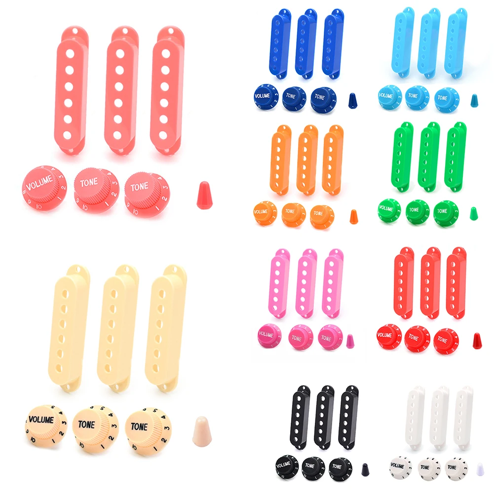 48 50 52MM Strat Style Guitar Pickup Cover Set For Single Coil Pickups For A 5-way Switch Electric Guitar Accessories
48 50 52MM Strat Style Guitar Pickup Cover Set For Single Coil Pickups For A 5-way Switch Electric Guitar Accessories