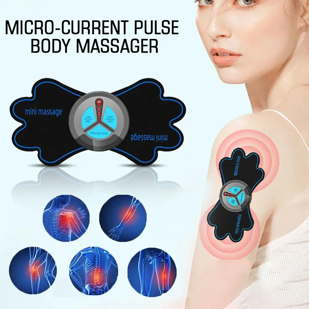 New EMS Neck Massager Mini Electric Pulse Cervical Relief Muscle Pain Spine Massager Pads Back Body Massage Micro-current P S6Q5
New EMS Neck Massager Mini Electric Pulse Cervical Relief Muscle Pain Spine Massager Pads Back Body Massage Micro-current P S6Q5