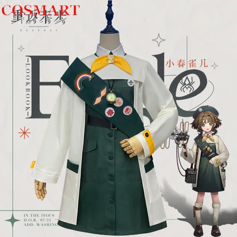 

COSMART Reverse:1999 Eagle Women Daily Cosplay Costume Cos Game Anime Party Uniform Hallowen Play Role Clothes Clothing New