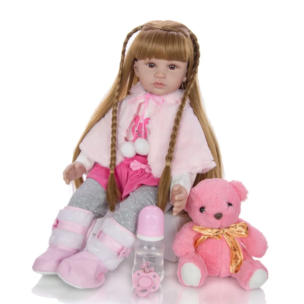 KEIUMI Fashion Real Cloth Body Baby Reborn Girl Doll 60 cm Lifelike Reborn Baby Dolls Toy Newborn Toddler Educational Gifts
KEIUMI Fashion Real Cloth Body Baby Reborn Girl Doll 60 cm Lifelike Reborn Baby Dolls Toy Newborn Toddler Educational Gifts