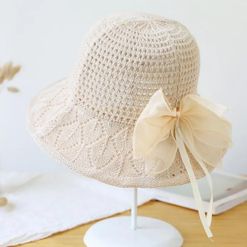 COKK Bucket Hat Women Knitted Fisherman Cap With Bow Solid Color Sun Visor Lady Hats Fashion Casual Gorro Korean
COKK Bucket Hat Women Knitted Fisherman Cap With Bow Solid Color Sun Visor Lady Hats Fashion Casual Gorro Korean