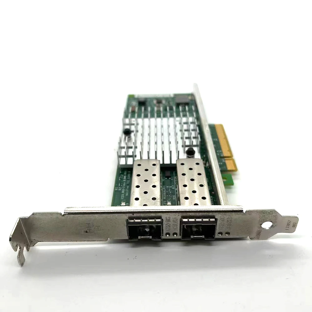 Адаптер для сервера X520 X520-DA2 Network Ethernet с 2 портами CPU-E69818(B) подходит для INTEL
Адаптер для сервера X520 X520-DA2 Network Ethernet с 2 портами CPU-E69818(B) подходит для INTEL