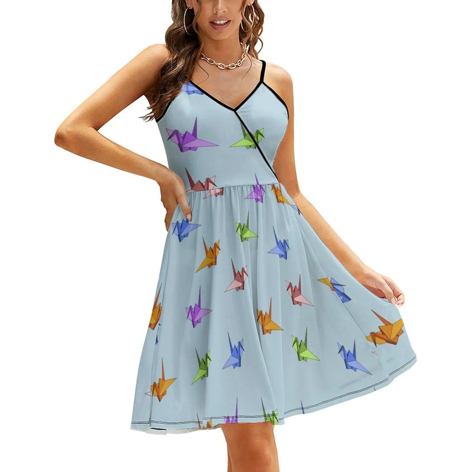 Paper Cranes Sling Dress women formal occasion dresses dress for women 2024 prom dress 2024
Paper Cranes Sling Dress women formal occasion dresses dress for women 2024 prom dress 2024