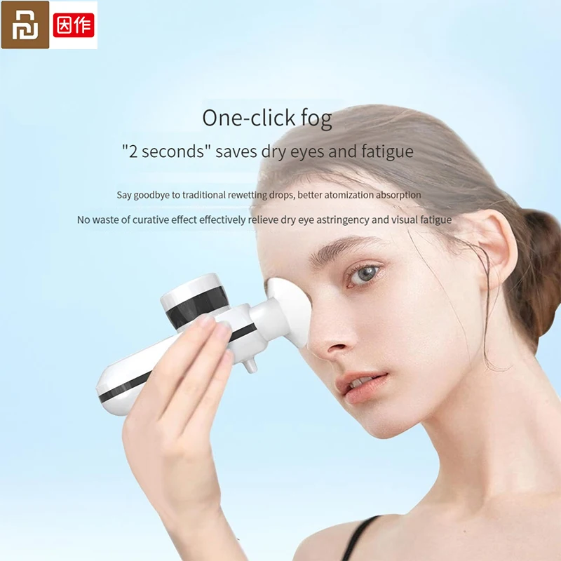 Youpin yinzuo Cold and hot Eye Care Nano Sprayer Hot Compress Eye Moistening Instrument mini Face Humidifier Steam Machine Relie
Youpin yinzuo Cold and hot Eye Care Nano Sprayer Hot Compress Eye Moistening Instrument mini Face Humidifier Steam Machine Relie