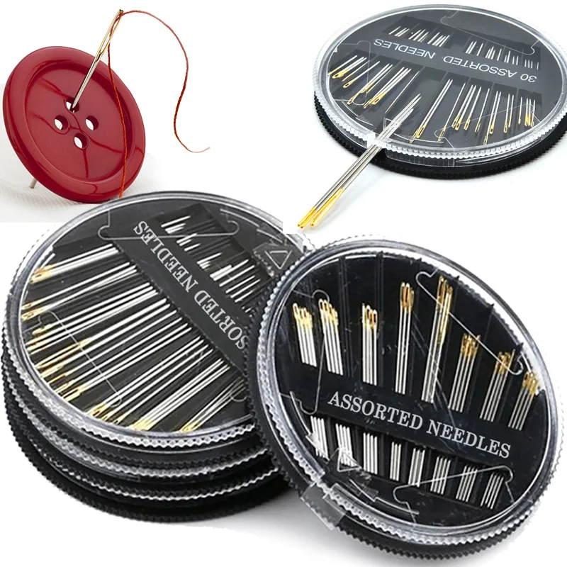 30/60Pcs Hand Sewing Needles 6 Sizes Suitable Embroidery Household Stainless Steel Disk Storage Pin Sew Needle DIY Beaded Needle
30/60Pcs Hand Sewing Needles 6 Sizes Suitable Embroidery Household Stainless Steel Disk Storage Pin Sew Needle DIY Beaded Needle