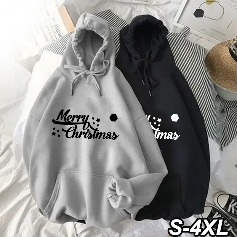 Autumn Winter New Christmas Printed Hoodie Fleece Warm Hooded Sweatshirt Festival Pullover Tops Couple Clothing
Autumn Winter New Christmas Printed Hoodie Fleece Warm Hooded Sweatshirt Festival Pullover Tops Couple Clothing