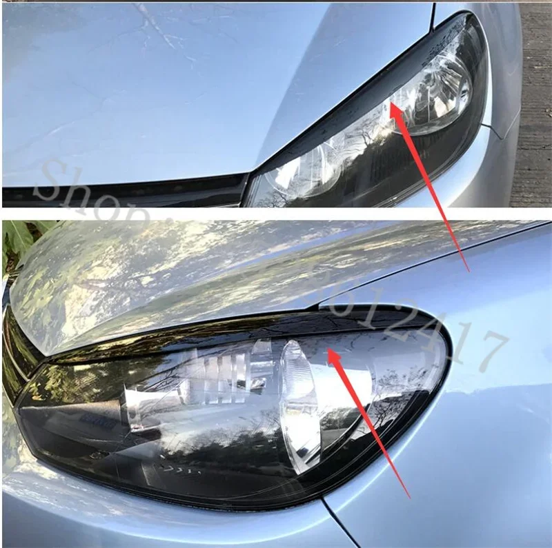 Headlight Eyelids Head Light Lamp Eyebrow Cover Trim for VW Golf 6 MK6 2008 2009 2010 2011 2012 Headlight eyebrow
Headlight Eyelids Head Light Lamp Eyebrow Cover Trim for VW Golf 6 MK6 2008 2009 2010 2011 2012 Headlight eyebrow
