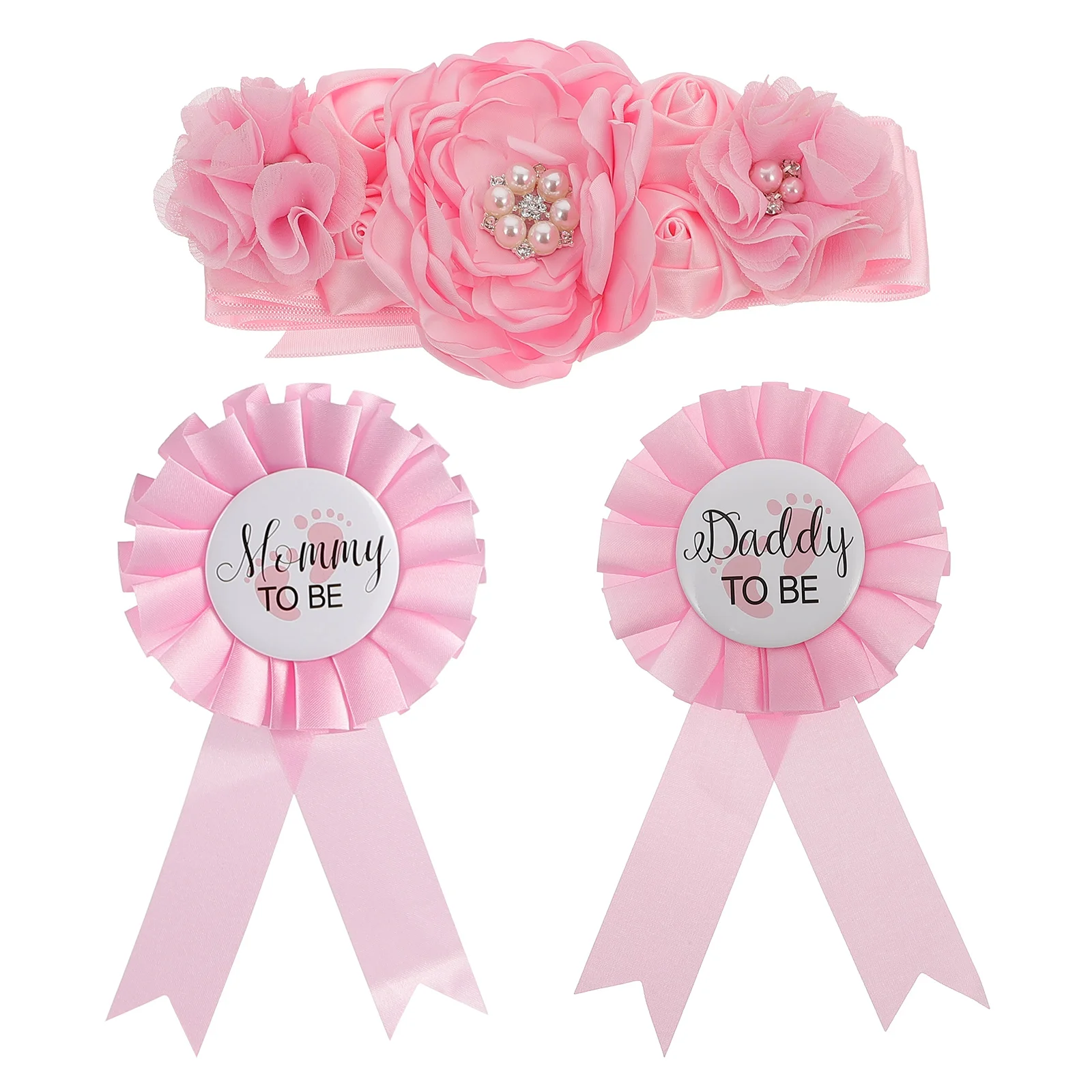 Belt Badge Set Mommy Pregnancy Belly Daddy Corsage Maternity Sash Baby Shower The Gift
Belt Badge Set Mommy Pregnancy Belly Daddy Corsage Maternity Sash Baby Shower The Gift