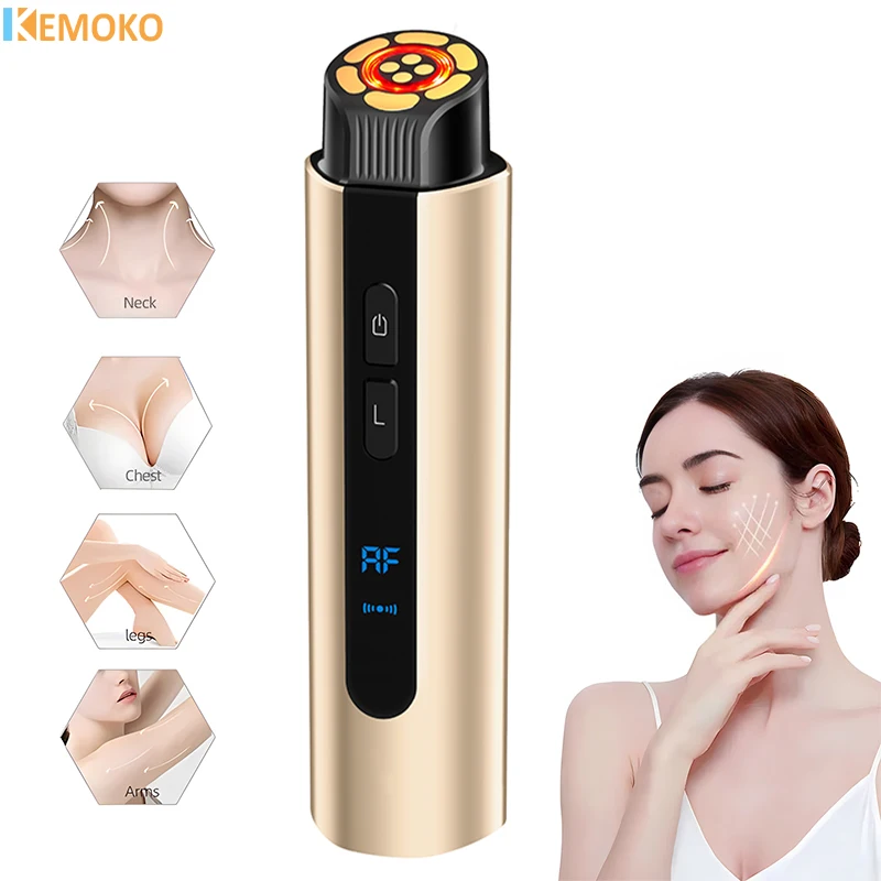 

NEW Mini HIFU RF EMS Face Lifting Facial Machine High Frequency Firm Tightening Skin Wrinkle Skin Care Product skindion Massage