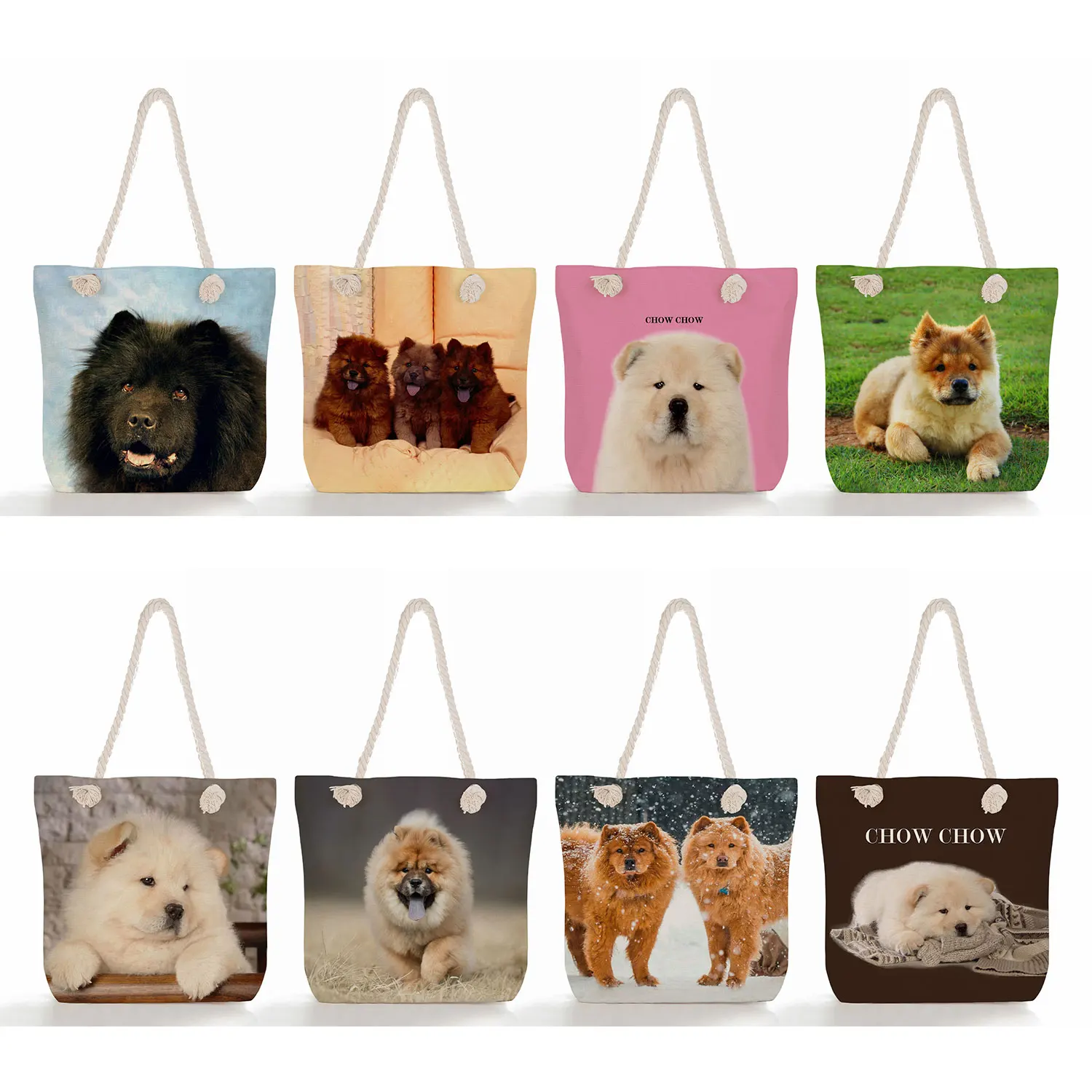 Shopping Totes Daily Commuting Foldable Cute Chow Chow Print Handbags Travel Beach Bags High Capacity Women Shoulder Bags Casual
Shopping Totes Daily Commuting Foldable Cute Chow Chow Print Handbags Travel Beach Bags High Capacity Women Shoulder Bags Casual