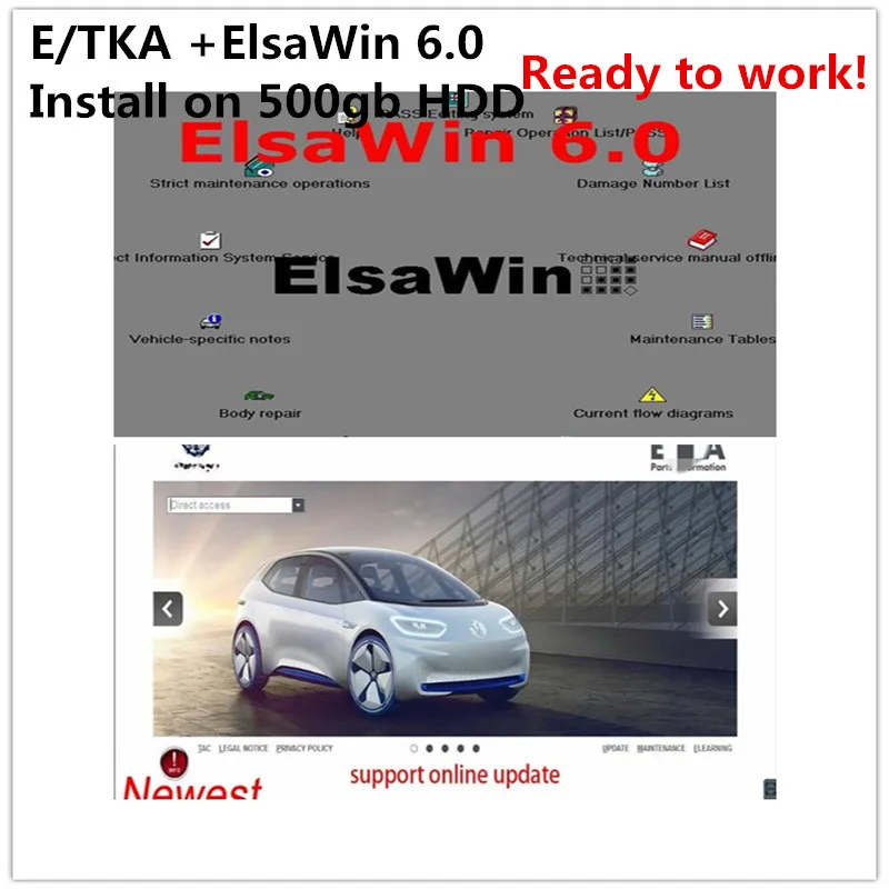 2023 ElsaWin 6.0 ETK a 8.3 Support Online Update Cars V/A/ G Group Vehicles Electronic Parts Catalogue Install On 500gb HDD
2023 ElsaWin 6.0 ETK a 8.3 Support Online Update Cars V/A/ G Group Vehicles Electronic Parts Catalogue Install On 500gb HDD