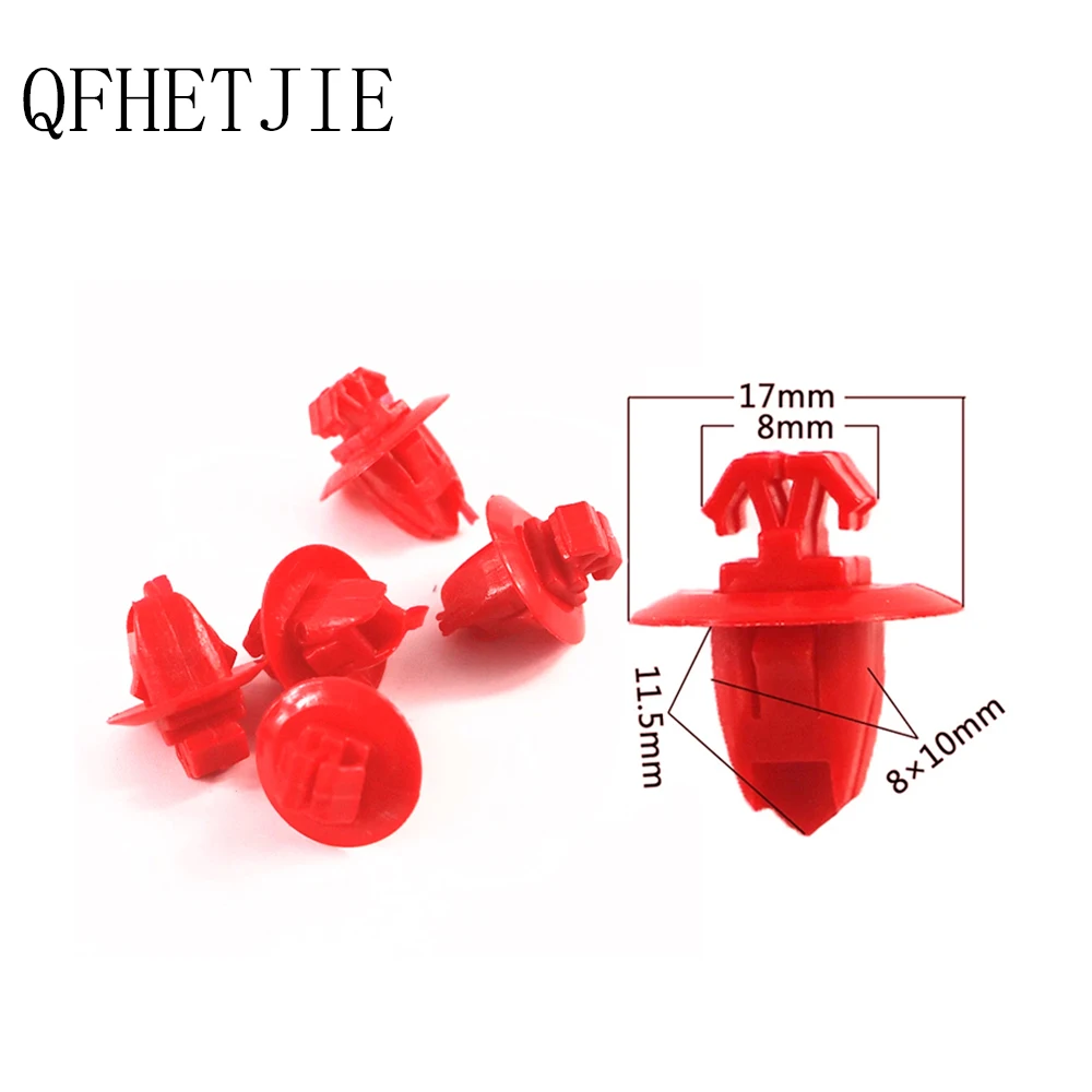 50 Pieces of Red Car Fastener Clip Mudguard Clip Inner Village Leaf Plate Fixing Plastic Clip Car Interior Suitable for Toyota
50 Pieces of Red Car Fastener Clip Mudguard Clip Inner Village Leaf Plate Fixing Plastic Clip Car Interior Suitable for Toyota