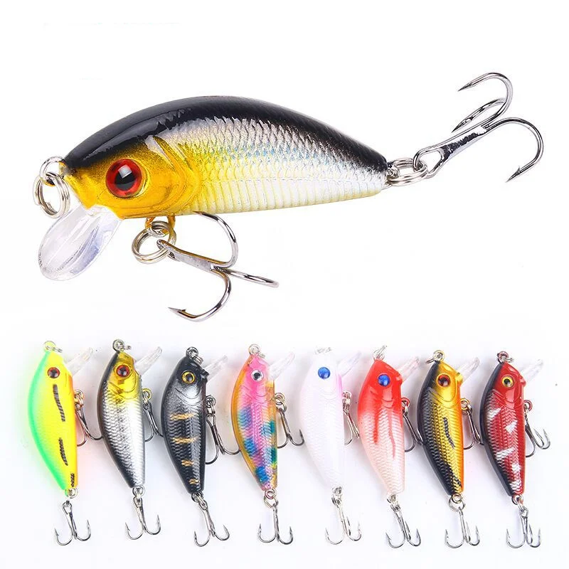1 Stuks Minnow Vissen Lokken 50mm4.2g Topwater Harde Aas Wobbler Jig Aas Crankbait Karper Striped Bass Pesca Visgerei Swimbait
1 Stuks Minnow Vissen Lokken 50mm4.2g Topwater Harde Aas Wobbler Jig Aas Crankbait Karper Striped Bass Pesca Visgerei Swimbait