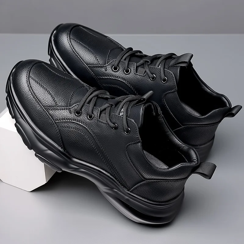 Genuine Leather Men's Casual Shoes Plush Warm Sneakers For Men Schuhe Herren Sapatos Masculinos Chaussures Hommes Zapato Hombre
Genuine Leather Men's Casual Shoes Plush Warm Sneakers For Men Schuhe Herren Sapatos Masculinos Chaussures Hommes Zapato Hombre