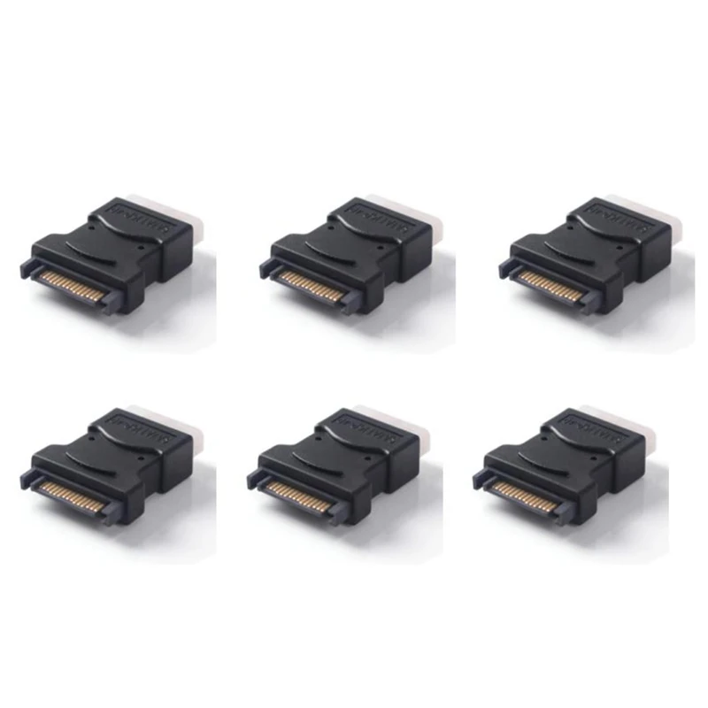 4 Pin Molex PC IDE Female To 15 Pin SATA Male Power Adapter Convertor Connector Cable Adapter
4 Pin Molex PC IDE Female To 15 Pin SATA Male Power Adapter Convertor Connector Cable Adapter