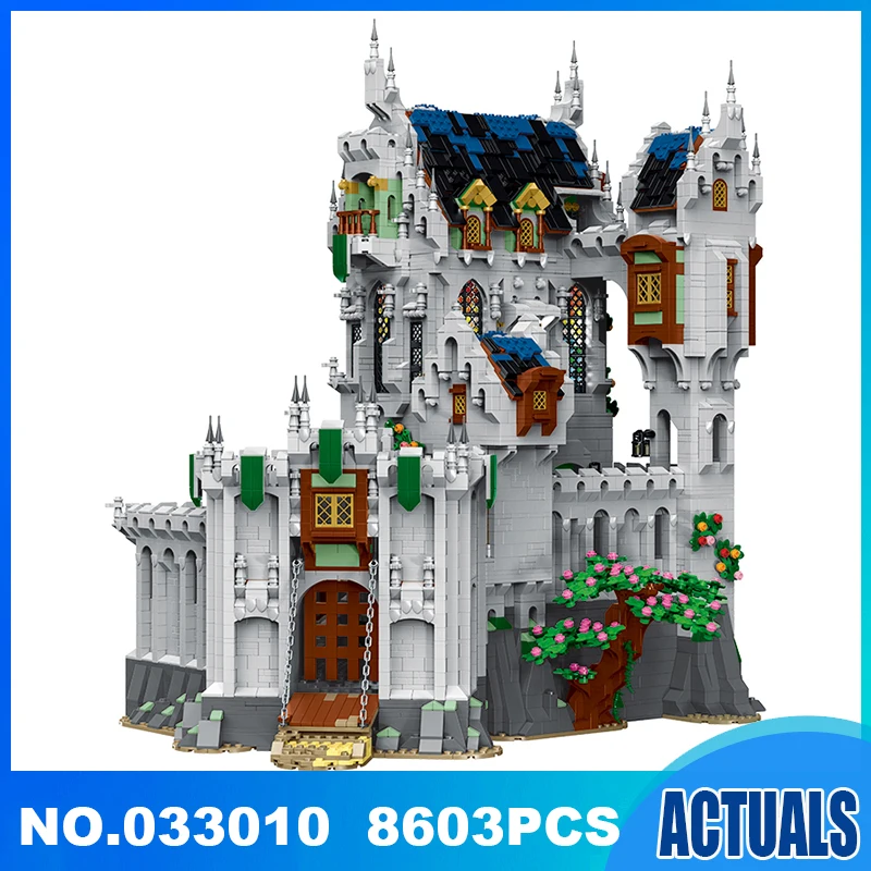 8603pcs MOC Medieval Castle Building Block City House Model Bricks Village Toys for Children Christmas gift
8603pcs MOC Medieval Castle Building Block City House Model Bricks Village Toys for Children Christmas gift