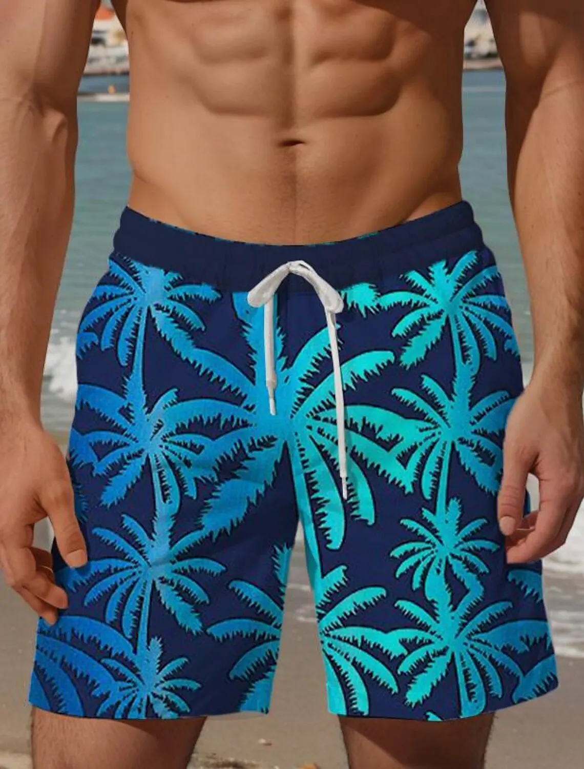 Men's Shorts Beach Shorts Drawstring 3D Print Coconut Tree Graphic Prints Breathable Soft Short Daily Holiday Streetwear Casual
Men's Shorts Beach Shorts Drawstring 3D Print Coconut Tree Graphic Prints Breathable Soft Short Daily Holiday Streetwear Casual