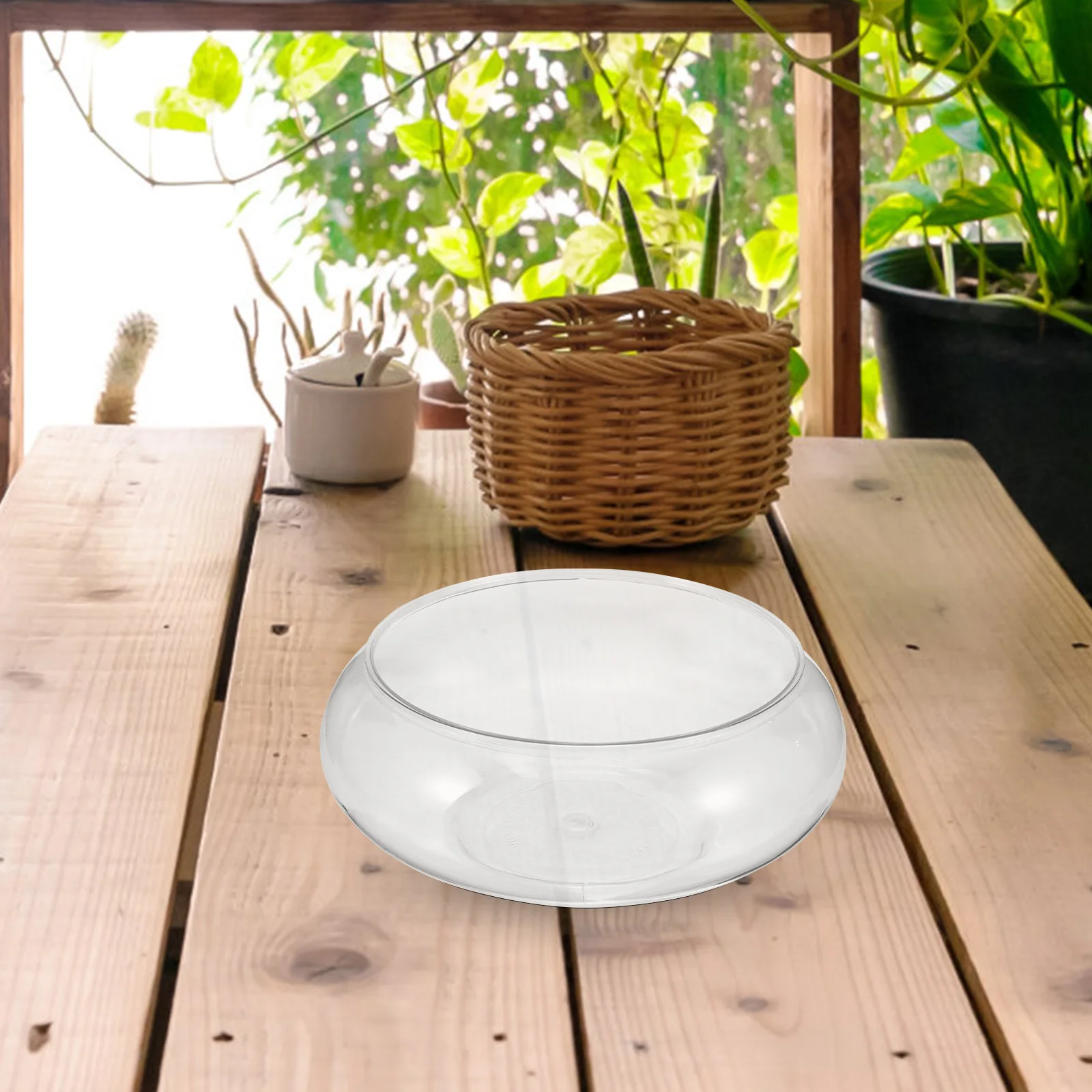 Flower Glass Vase Bowl Wide Mouth Round Vase Terrarium Succulent Planter Hydroponic Planter Floral Container Globe Fish Bowl
Flower Glass Vase Bowl Wide Mouth Round Vase Terrarium Succulent Planter Hydroponic Planter Floral Container Globe Fish Bowl