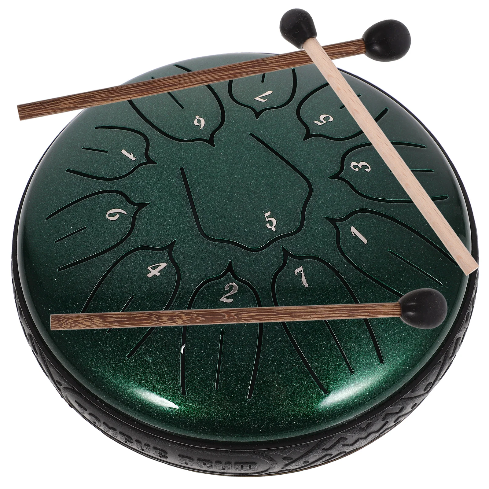 

Steel Tongue Drum Chic Instrument Kids Adult Playing Ethereal Gift Choice Exquisite Titanium Alloy Interesting Percussion Child