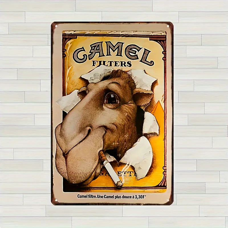 Винтажные металлические жестяные знаки Camel Cigarettes, Постер для домашнего декора в стиле ретро, настенные рестораны, ванная комната, кафе, магазин, забавный, счастливое расслабление
Винтажные металлические жестяные знаки Camel Cigarettes, Постер для домашнего декора в стиле ретро, настенные рестораны, ванная комната, кафе, магазин, забавный, счастливое расслабление