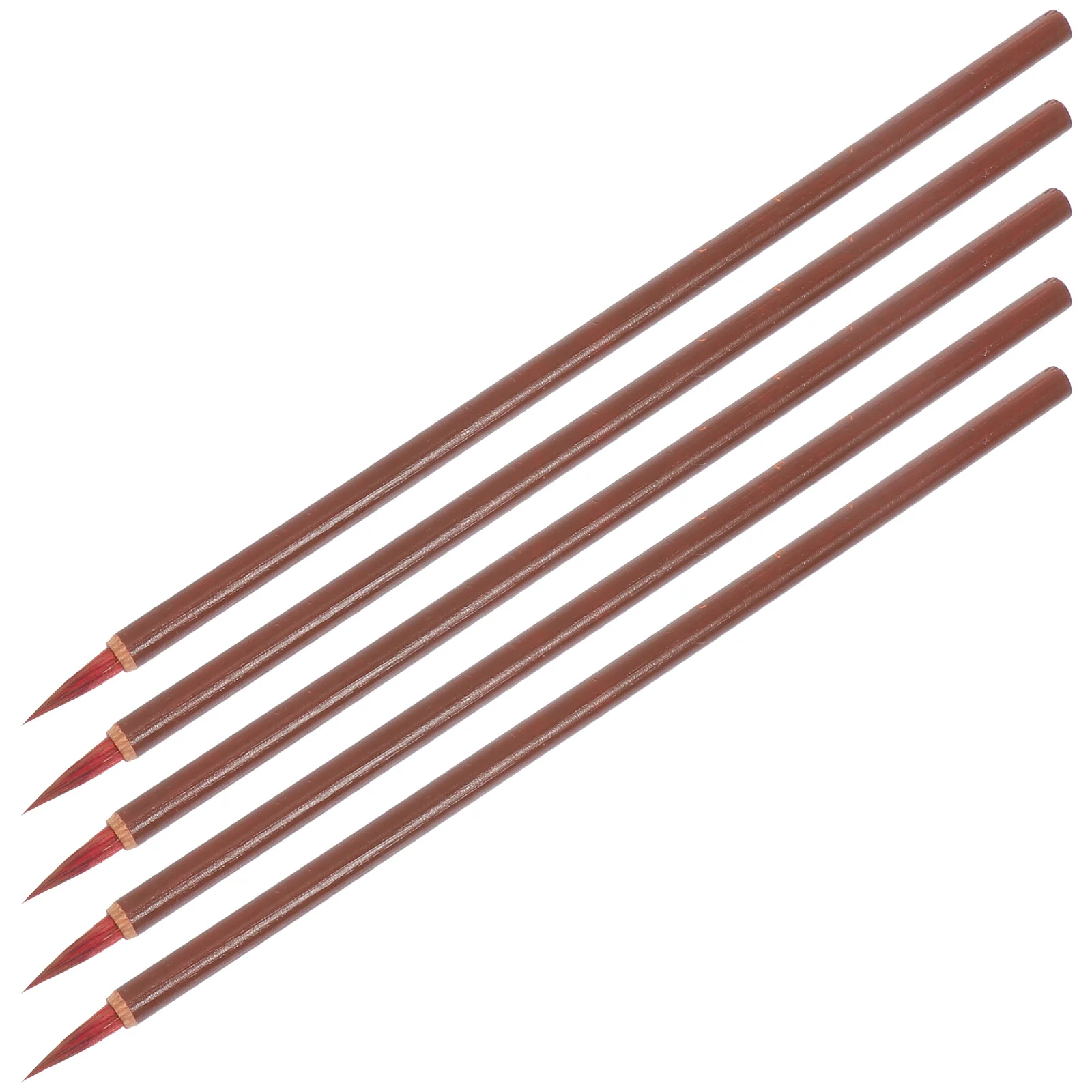5 Pcs Major Writing Brush Paintbrushes Calligraphy Pen Sumi Wood Chinese Pens Home Stationary 
5 Pcs Major Writing Brush Paintbrushes Calligraphy Pen Sumi Wood Chinese Pens Home Stationary