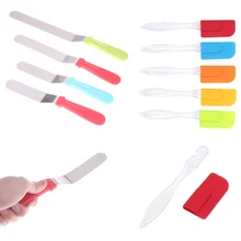 Stainless Steel Icing Spatula Cake Cream Frosting Filling Spreader Smoother Silicone Spatula Butter Scraper Cake Decorating Tool
Stainless Steel Icing Spatula Cake Cream Frosting Filling Spreader Smoother Silicone Spatula Butter Scraper Cake Decorating Tool