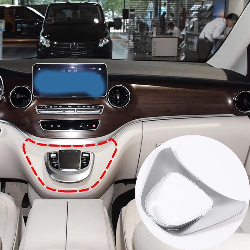 For Mercedes-Benz V-Class 2015-2020ABS Chrome Plated Car Center Control Panel Sticker Car Interior Accessories
For Mercedes-Benz V-Class 2015-2020ABS Chrome Plated Car Center Control Panel Sticker Car Interior Accessories