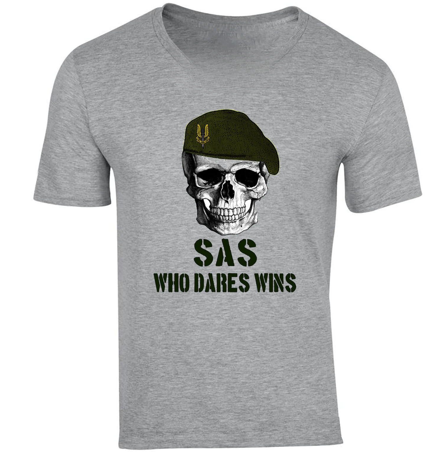 

SAS British Special Forces T-Shirt 100% Cotton O-Neck Summer Short Sleeve Casual Mens T-shirt Size S-3XL