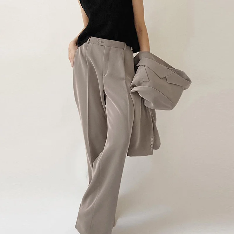 2022 spring new trousers casual pants white temperament trend beauty high waist loose draped commuter wide-leg trousers
2022 spring new trousers casual pants white temperament trend beauty high waist loose draped commuter wide-leg trousers