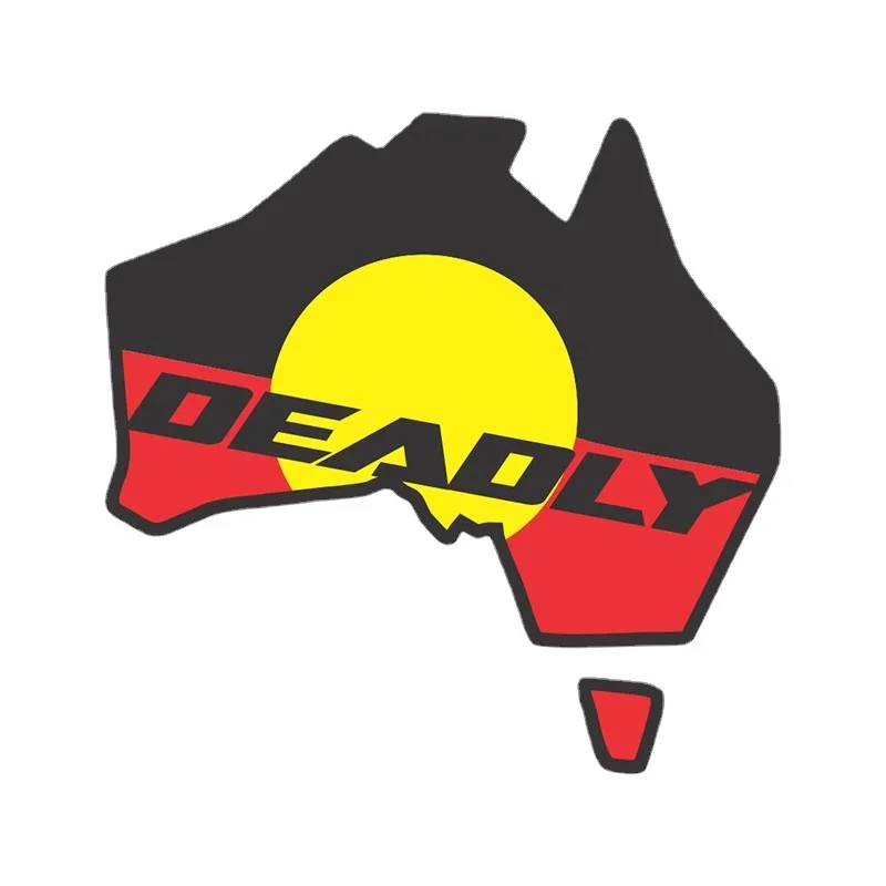 

Stiker Mobil Kreativitas Bendera Aborigin AUSTRALIA Peta Mematikan Stiker Jendela Bagasi Lucu Vinil Grafis Gaya Mobil 10cm*10cm