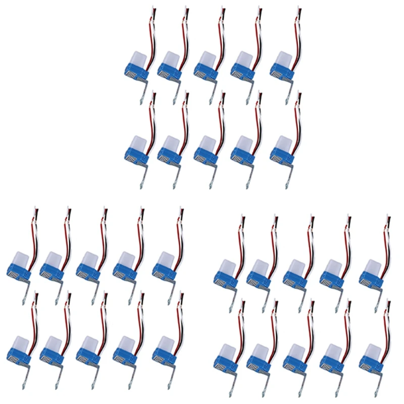 30Pcs Auto On Off Photocell Street Light Photoswitch Sensor Switch AC/DC 12V 10A
30Pcs Auto On Off Photocell Street Light Photoswitch Sensor Switch AC/DC 12V 10A