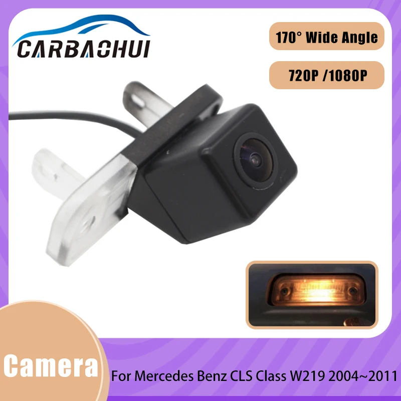 

CCD HD Автомобильная камера заднего вида с ночным видением, водонепроницаемая парковочная камера заднего вида для Mercedes Benz CLS Class W219 2004 ~ 2011