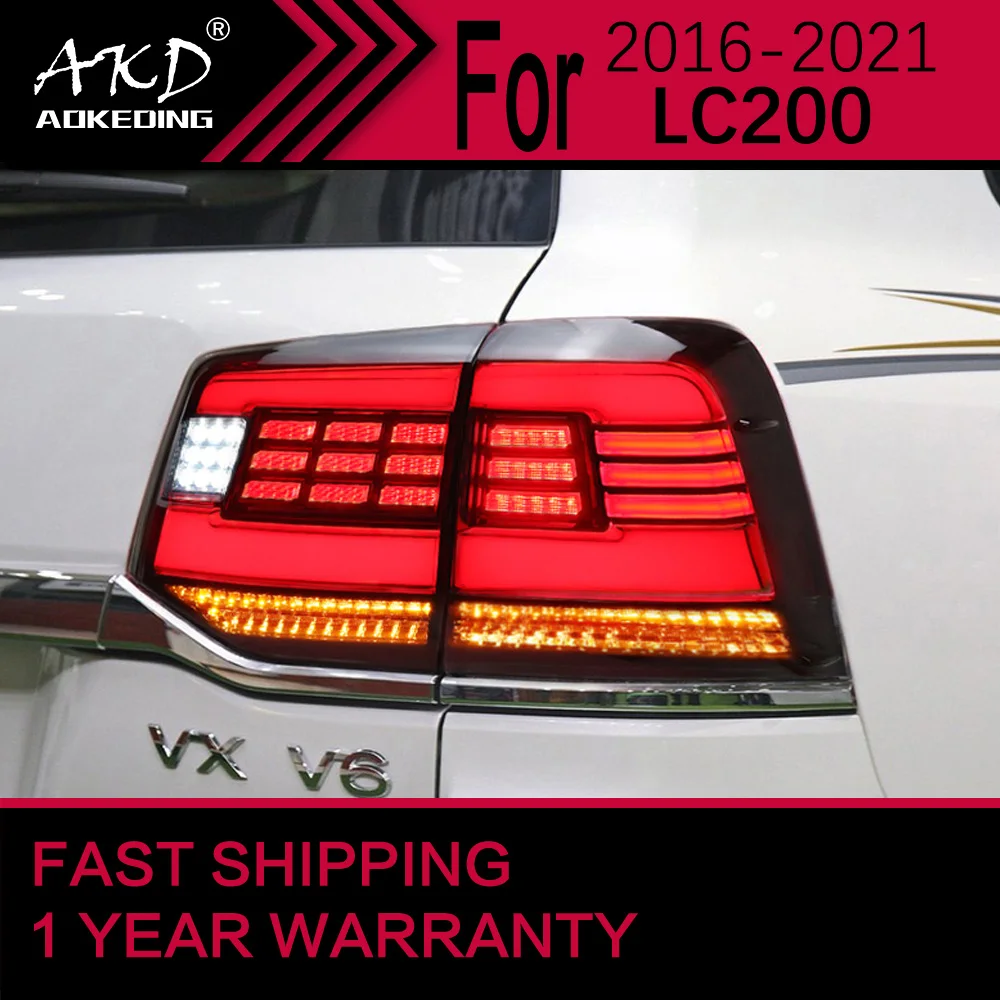 Автомобильные фары для Toyota Land Cruiser светодиодный Tail светильник 2016-2021 LC200, задний стоп-сигнал, тормозной сигнал, DRL, задние автомобильные аксессуары
Автомобильные фары для Toyota Land Cruiser светодиодный Tail светильник 2016-2021 LC200, задний стоп-сигнал, тормозной сигнал, DRL, задние автомобильные аксессуары