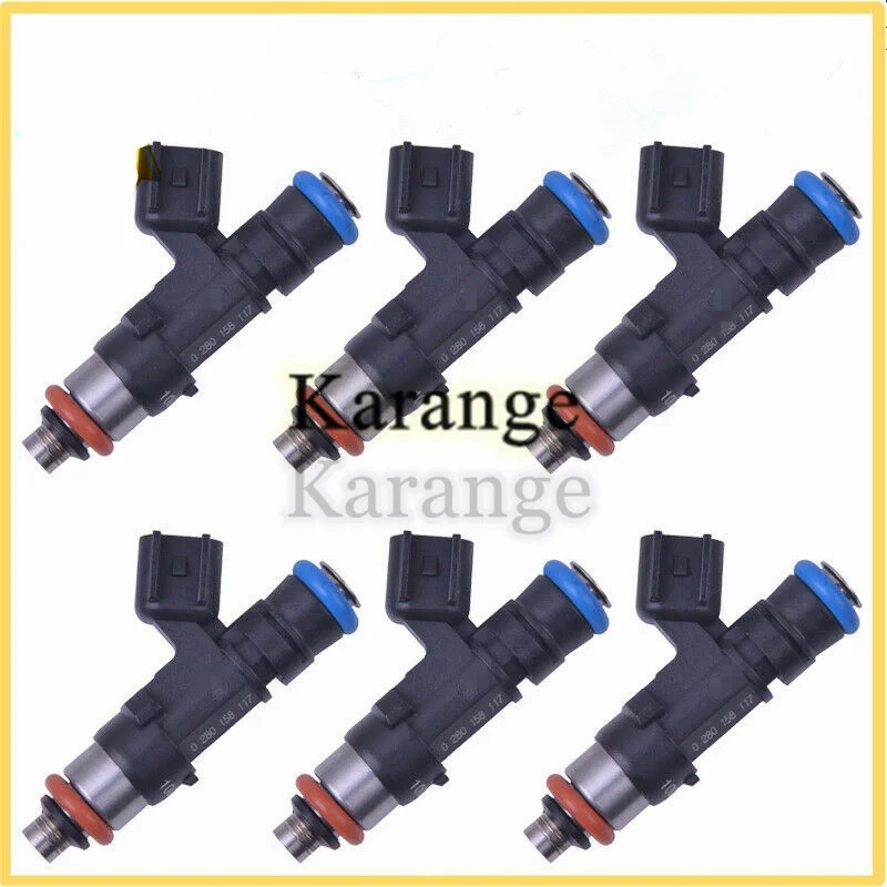 

6X 0280158117 1000cc 90lb E85 EV14 Fuel Injector 48mm for VW- Audi-A4 TT Golf-Passat-1.8T Nozzle High Impedance Engine Injection