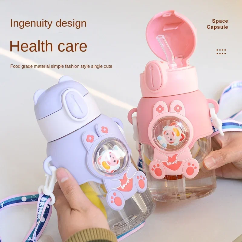 600ml Water Bottles for Children With Straw Cute Large Capacity Kawaii Cartoon Student School Travel Kids Drinking Cup
600ml Water Bottles for Children With Straw Cute Large Capacity Kawaii Cartoon Student School Travel Kids Drinking Cup