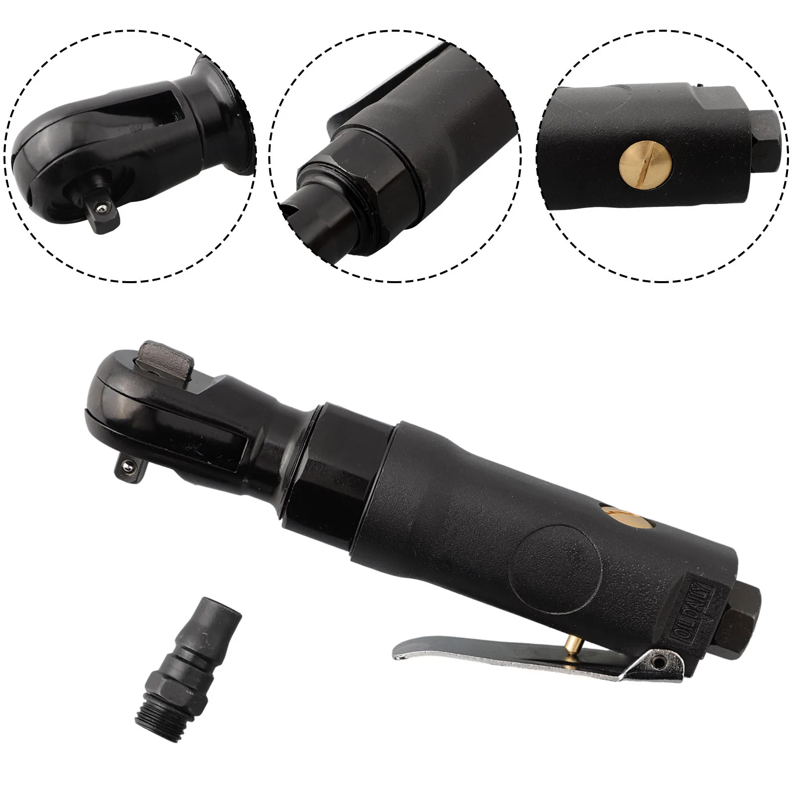 Pneumatic Ratchet Wrench For Repair High Torque Professional Small Consumption 160-250rpm 90psi Air Ratchet Durable
Pneumatic Ratchet Wrench For Repair High Torque Professional Small Consumption 160-250rpm 90psi Air Ratchet Durable