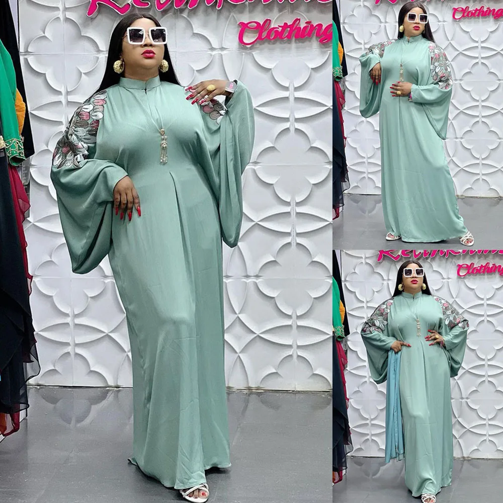 Kaftan Dubai Abaya Turkey Muslim Embroidery Dress Islam Clothing Elegant African Dresses for Women Boubou Robe Djellaba Femme
Kaftan Dubai Abaya Turkey Muslim Embroidery Dress Islam Clothing Elegant African Dresses for Women Boubou Robe Djellaba Femme