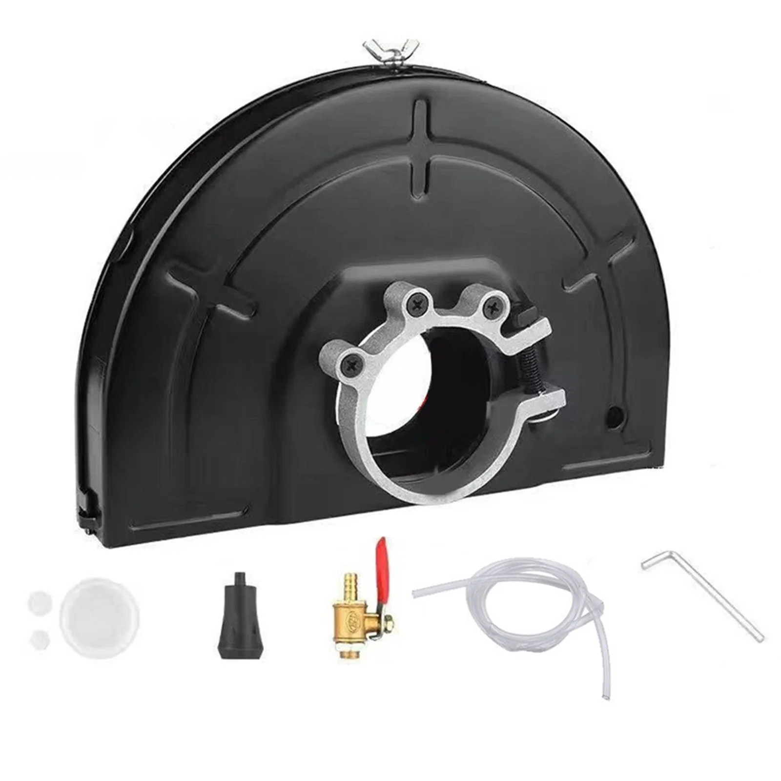 Durable Angle Grinder Shield Set with Water Cutting Machine Base Safety Cover Stable and Convenient Black Color
Durable Angle Grinder Shield Set with Water Cutting Machine Base Safety Cover Stable and Convenient Black Color